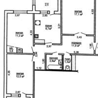 3-к квартира по ул.Рыбиновского, 84 к.1, фото 2