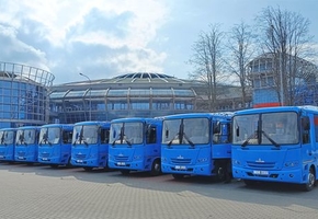 Новые автобусы МАЗ поступили на обслуживание пригородных маршрутов в Лиде, Вороново, Слониме и других городах региона