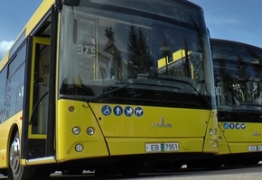 Автобусный парк Лиды пополнился тремя новыми низкопольными автобусами МАЗ-203 с камерами видеонаблюдения