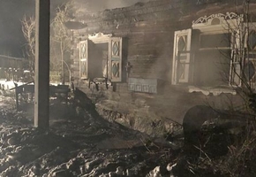 При пожаре в Вороновском районе погибла пенсионерка