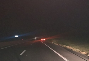 На трассе М6 Ford под управлением лидчанки сбил необозначенного пешехода