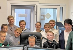 Учащиеся Лидского района побывали на телерадиовещательном канале «Гродно Плюс»