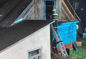 В Лиде при пожаре в шестиквартирном доме погибли три человека