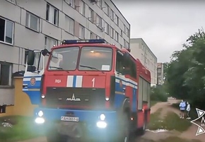 Система «Молния» предупредила о пожаре в одном из общежитий в Лиде