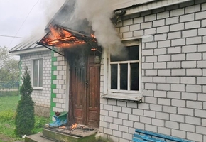 В д. Малейковщизна на пожаре погибла пенсионерка