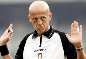 В футбольном матче против ФК «Лида» слонимский вратарь устроил разборки с судьёй