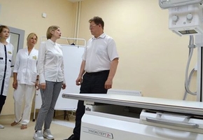 В Лидской центральной районной поликлинике после ремонта открылся новый усовершенствованный рентгеновский кабинет