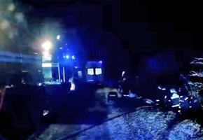 В Лидском районе легковой автомобиль угодил в кювет. Работники МЧС спасли пассажирку