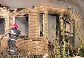 В Лидском районе на пожаре погиб местный житель