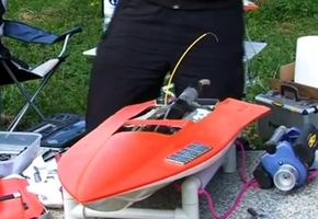 Судомодельный чемпионат на Лидском озере