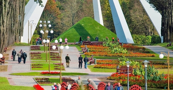 В Лиде планируется модернизировать парк у Кургана бессмертия