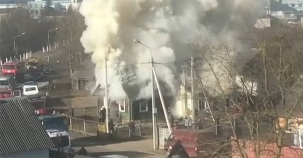 В Лиде в мкр. Слобода при пожаре найден мёртвым мужчина