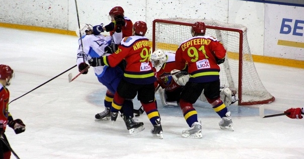 Хоккей: 146 минут штрафа с 24 удалениями у Лиды и 227 минут с 32 удалениями у Бобруйска