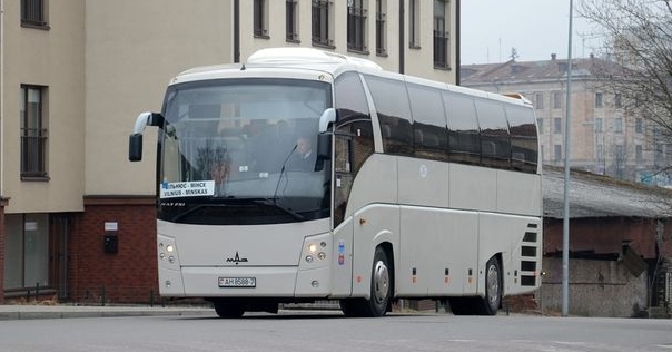 Из Гродно в Вильнюс и обратно добавились два новых автобусных рейса с остановками в Лиде и Шальчининкае