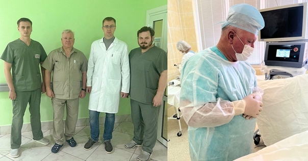 В Лидской ЦРБ впервые провели современную операцию TVT-O