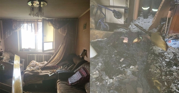 В Лиде при пожаре в квартире многоэтажного дома погибли два пенсионера