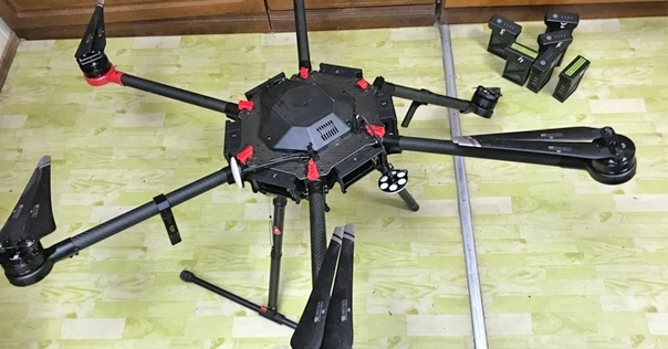 Лидские пограничники сбили дрон радиоэлектронным ружьём — он незаконно двигался рядом с государственной границей