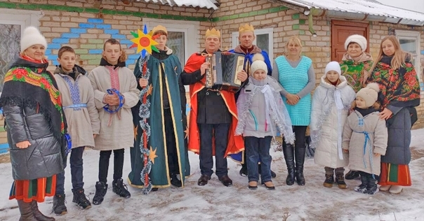 У Лідскім раёне адрадзілі традыцыю абраду «Тры каралі»