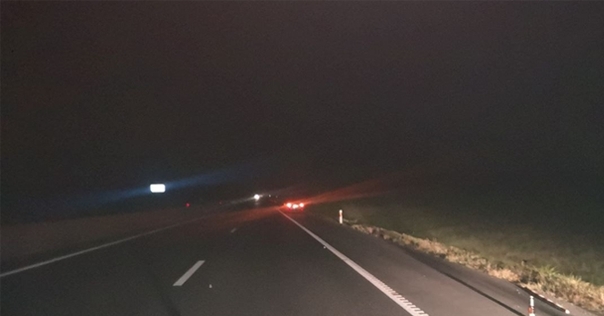 На трассе М6 Ford под управлением лидчанки сбил необозначенного пешехода