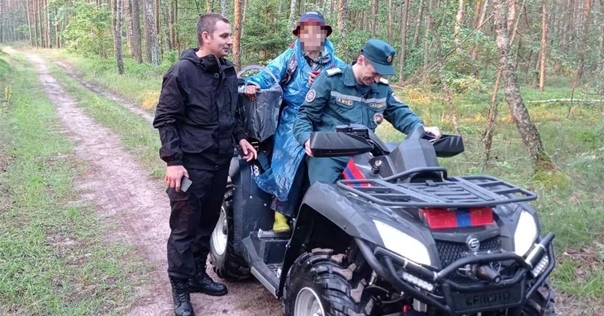 В Лидском районе спасатели отыскали потерявшуюся в лесу пенсионерку с помощью квадрокоптера