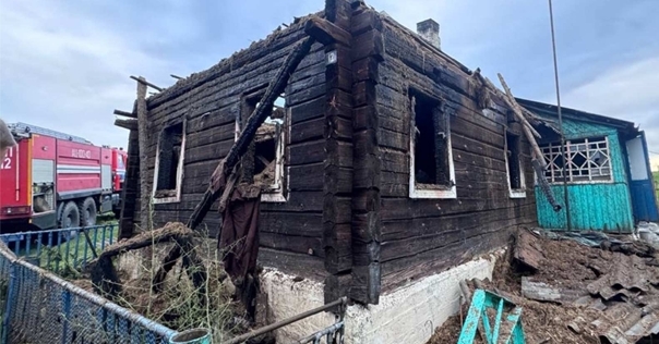 В Вороновском районе при пожаре погибли два человека