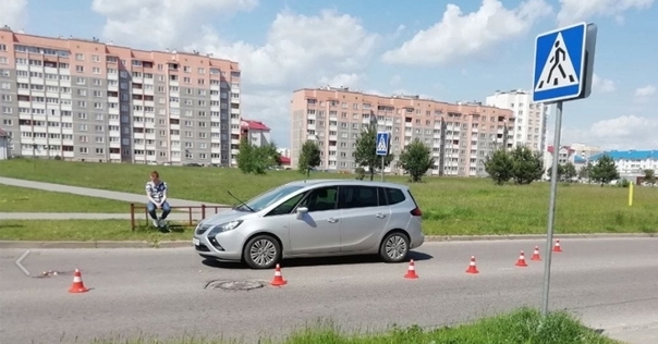 В Лиде Opel наехал на пенсионерку