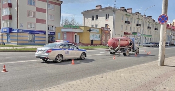 В Лиде на перекрёстке по ул. Советской 8-летняя девочка попала под грузовой ГАЗ