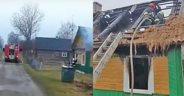 Пожар в Лидском районе унёс жизнь 89-летнего пенсионера