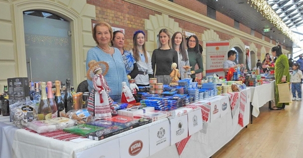 «Лидское пиво» представило свою продукцию на благотворительной дипломатической ярмарке супруги президента Венгрии Жужанны Надь