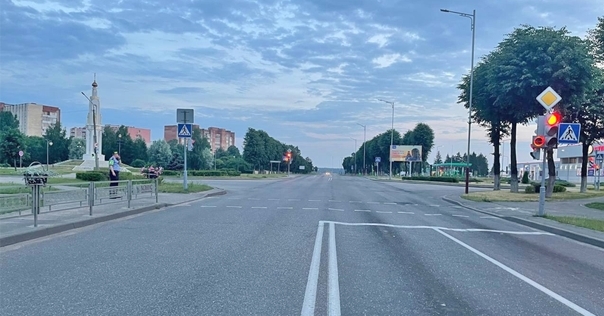 В Лиде пенсионерка на велосипеде врезалась в Citroеn