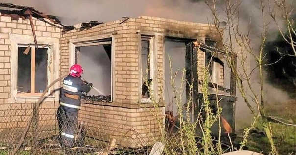 В Лидском районе на пожаре погиб местный житель