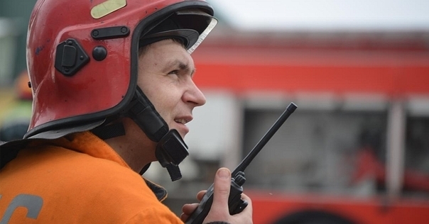 В Лиде на ул. Космонавтов произошёл пожар в подвале многоэтажки