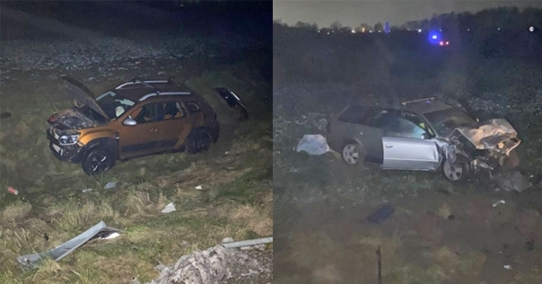 Под Лидой на трассе М6 произошло смертельное ДТП. Один человек погиб, трое доставлены в больницу