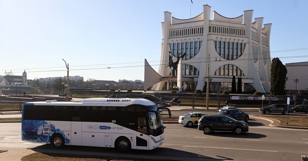 Запущен новый прямой автобус с маршрутом почти 600 км из Гродно в Гомель через Лиду