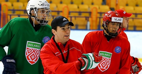 Тренинг-кэмп для кандидатов U-18 сборной Беларуси по хоккею в Лиде