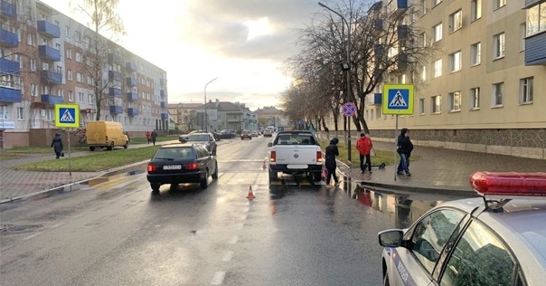 В Лиде произошло ДТП с участием пешехода, использовавшего средство индивидуальной мобильности