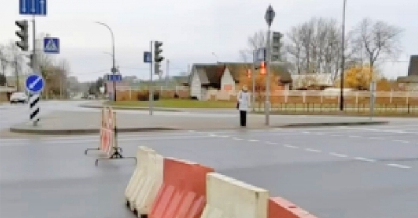 В Лиде 15 мая закроют перекресток улиц Рыбиновского-Красноармейской-Куйбышева-Гастелло