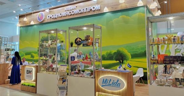 «Лидский молочно-консервный комбинат» и «Лидахлебопродукт» принимают участие в выставке «Белагро-2024»
