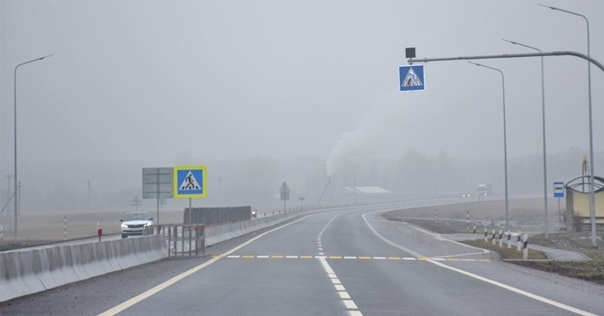 На трассе М6 «Минск — Гродно» на выезде из Минска планируют укладку цементобетонного покрытия