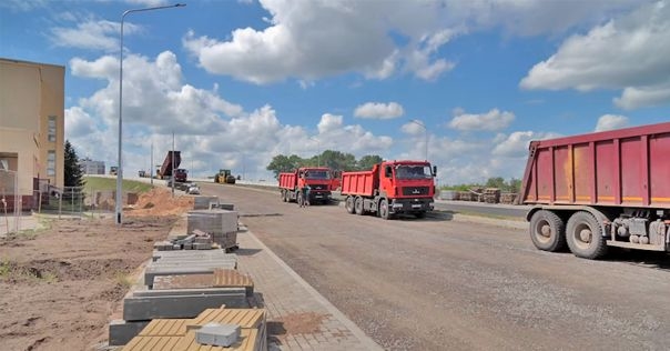 Новый путепровод в Лиде на улице Красноармейской планируется открыть 3 июля