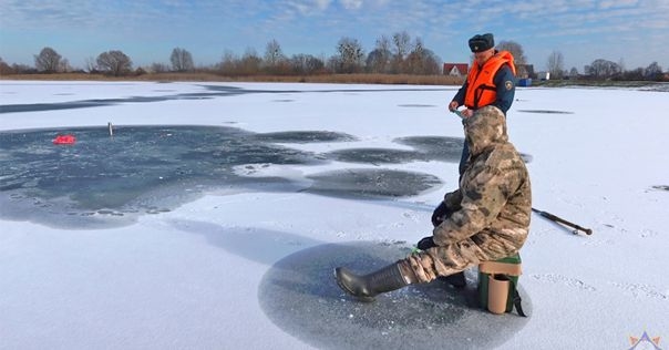 В ОСВОД рассказали, какой толщины лёд на водоёмах регионе