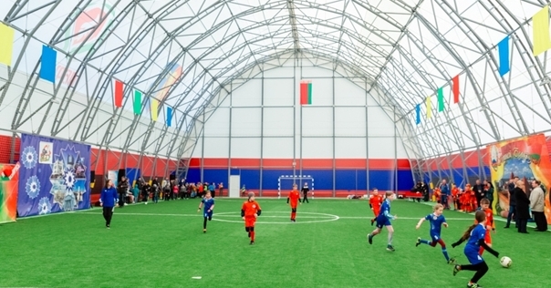 Сколько стоит 1 час аренды нового мини-футбольного манежа в Лиде?