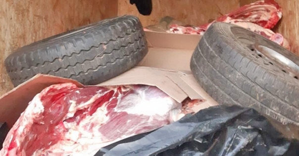 2,5 тонны мяса без документов и с нарушением законодательства перевозил из Лидского района водитель