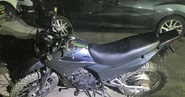 На трассе М6 задержан пьяный мотоциклист