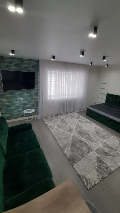 VIP квартира студия на сутки, часы в центре Лиды, фота 1