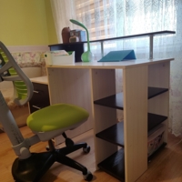 Стол письменный для школьника+ стул ортопедический, фота 3